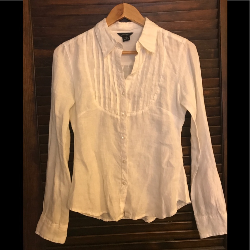 Victoria’s Secret Moda Int’l Linen Blouse S